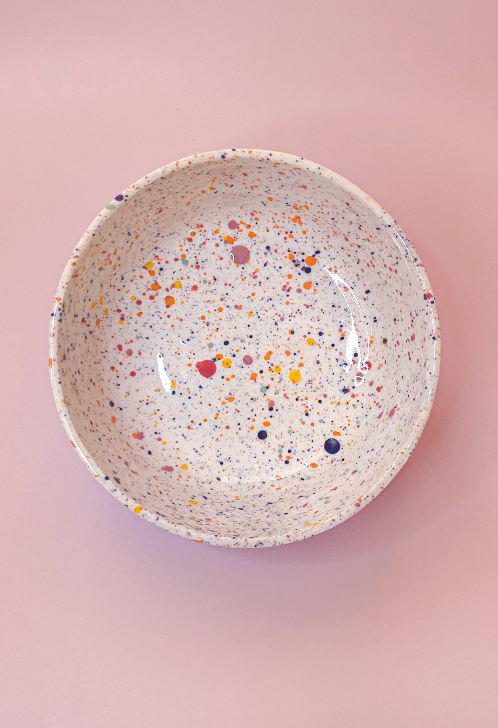 Colorful Sparkle bowl LARGE 4/Handmade ceramic Etsy