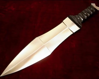 Handmade Full Tang Roman Gladius Sword | Custom Gladiator Replica in D2 Steel | Historical  Collectible Knife | Outdoor Knife | gift for him