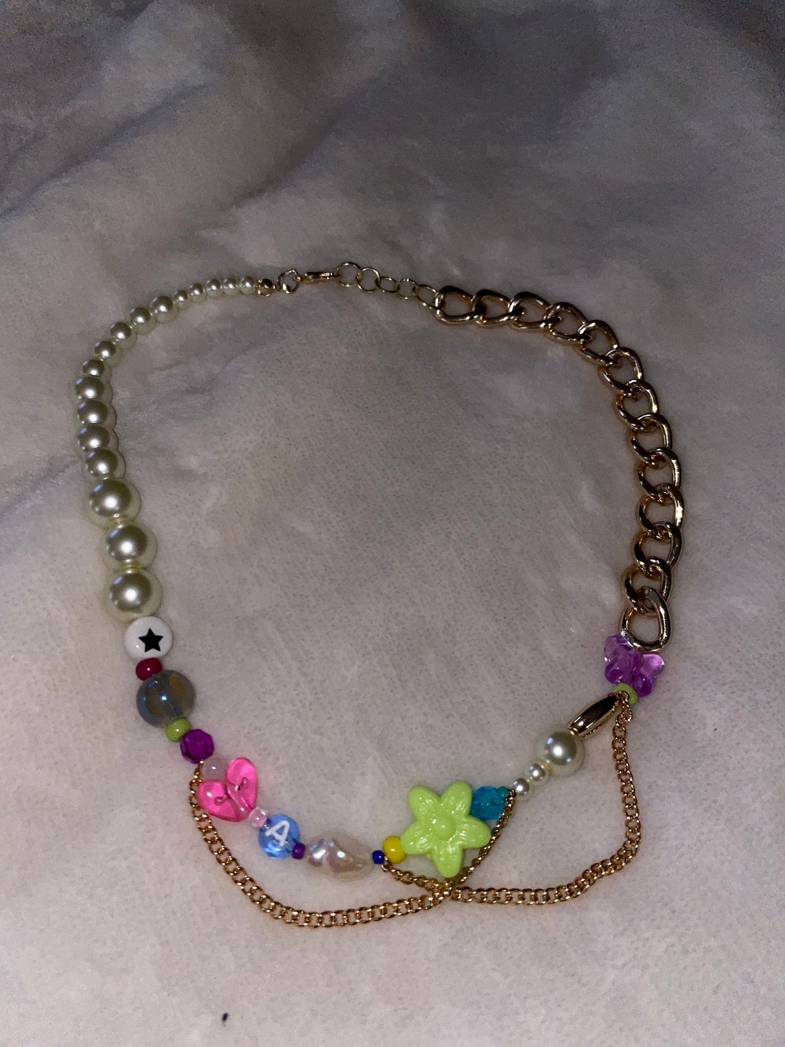 Happy go lucky necklace Etsy