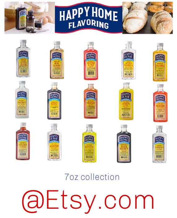 Happy Home Flavoring Imitation Butter & Nut 7 fl. oz.