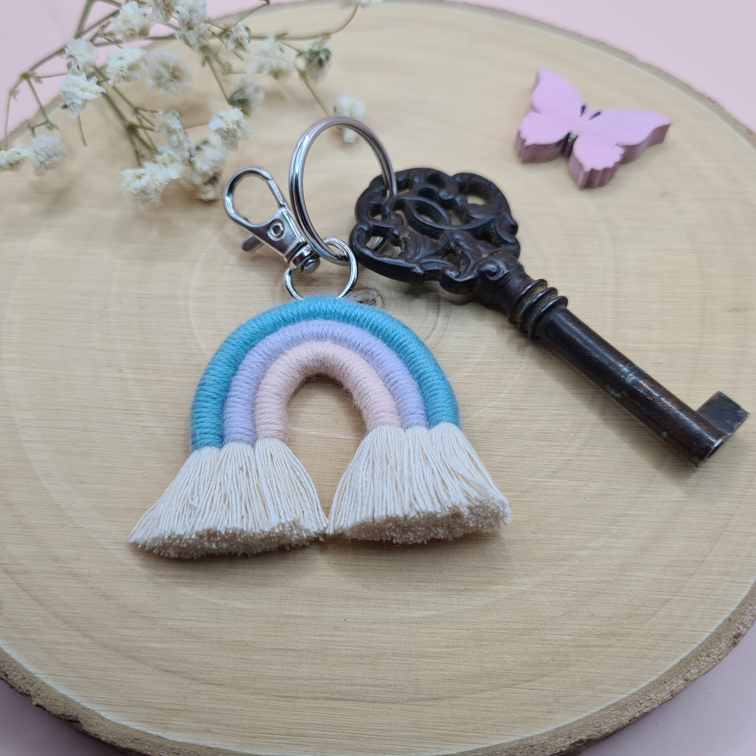 Jadive Ermutigungs-Geschenkset Für Frauen – Inkl. Acrylplatte, Regenbogen-Schlüsselanhänger, Grußkarte Mit Umschlag