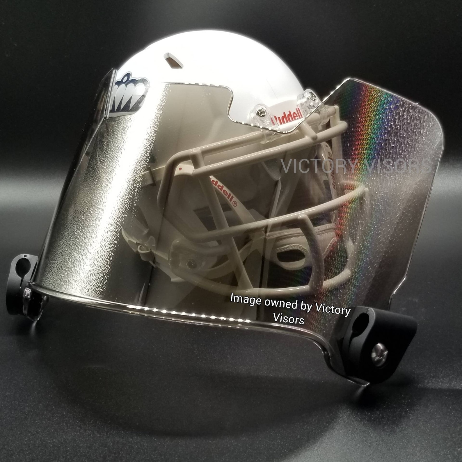 Clear Mirror Football Visor Universal Fit for Riddell Etsy