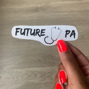 Future Physician Associate Sticker| Healthcare stickers | medical stickers | physician associate | future PA | vinyl stickers | laptop decal