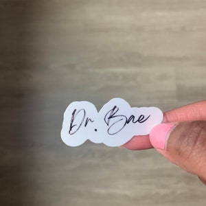 Dr. Bae Sticker | healthcare stickers | vinyl stickers | waterproof stickers | healthcare gifts