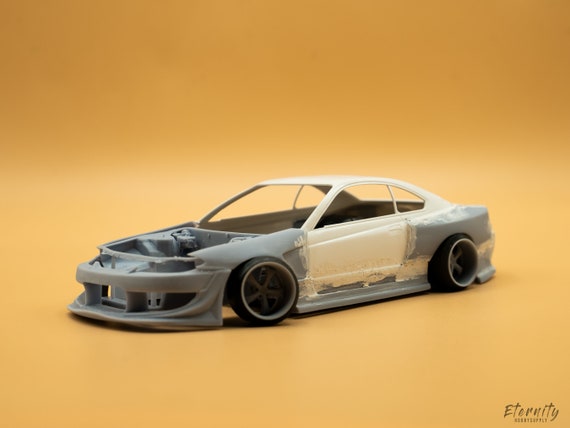 1/24 アオシマ 日産 シルビア S15 ワークス 9 ボディキット 3D