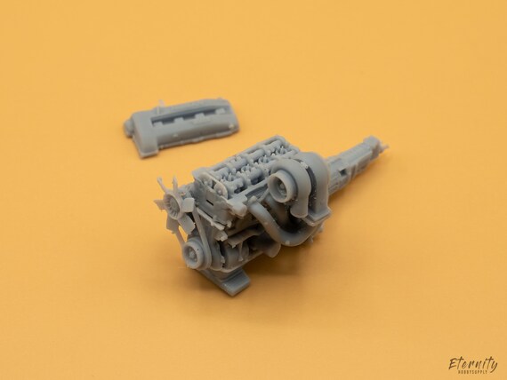 Fujimi 1/24 Scale 3D Printed Nissan Silvia / Skyline Chassis & Engine Bay Detail Kit - US Seller 7 thumbnail image