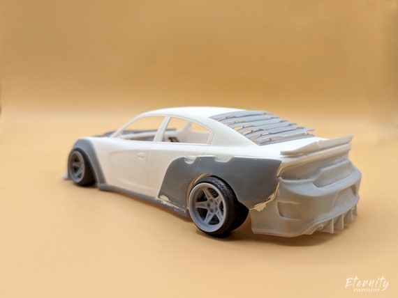 1/25 AMT ダッジ チャージャー 2021 シロカイ ワイドボディキット 3D