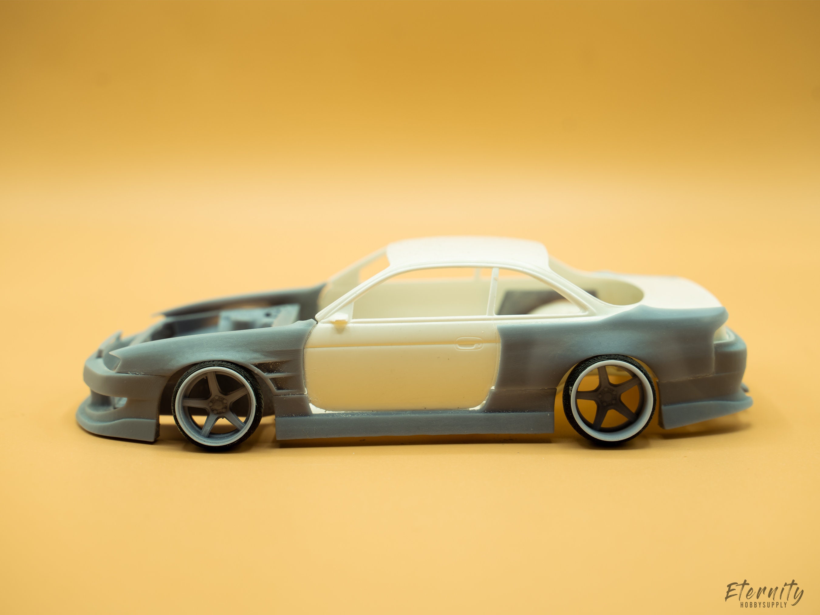 1/24 フジミ 日産 シルビア S14 ワークス9 ワイドボディキット