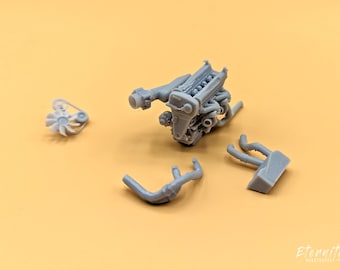 Kit moteur 1/24 Nissan RB26 TOMEI 3D