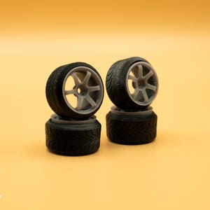 1/24 19inch Volk Racing TE37 Ultra Wheels 3D print