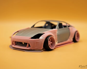 1/24 Tamiya Nissan Z33 Spirit Rei KAEN Widebody 3D Print - Main Image