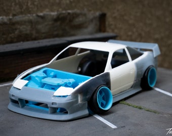 1/24 Fujimi Nissan 180SX BN Sports Widebody kit 3D Print