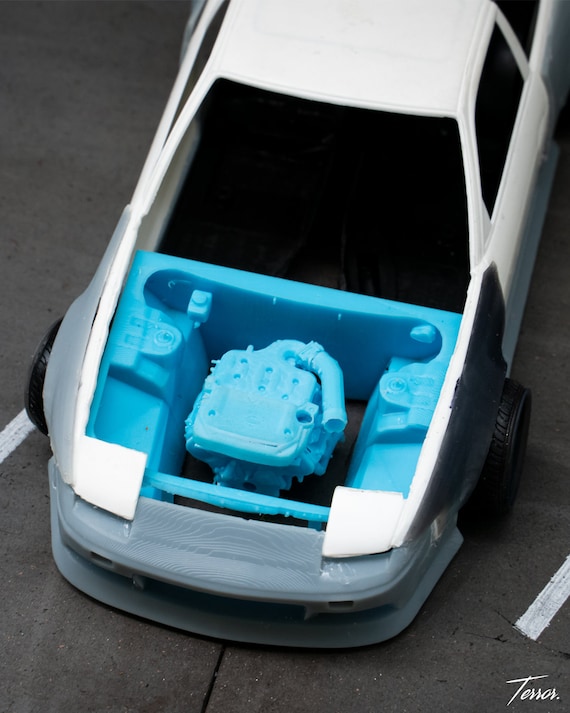 1/24 Fujimi Nissan Silvia/skyline Chassis Engine Bay 3D PRINT - Etsy