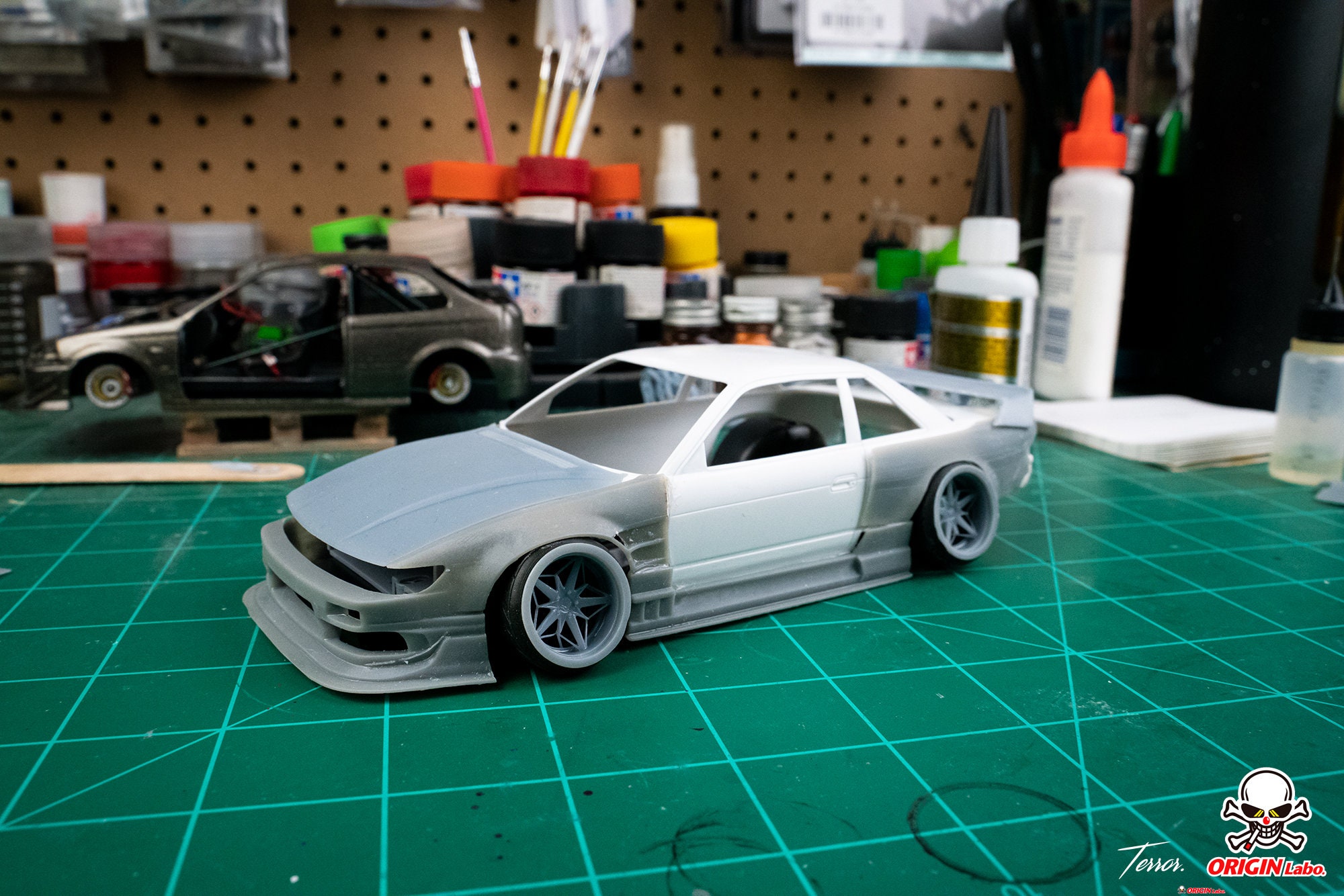 1/24 Aoshima Nissan Silvia S13 BN Sports Widebody 3d Print