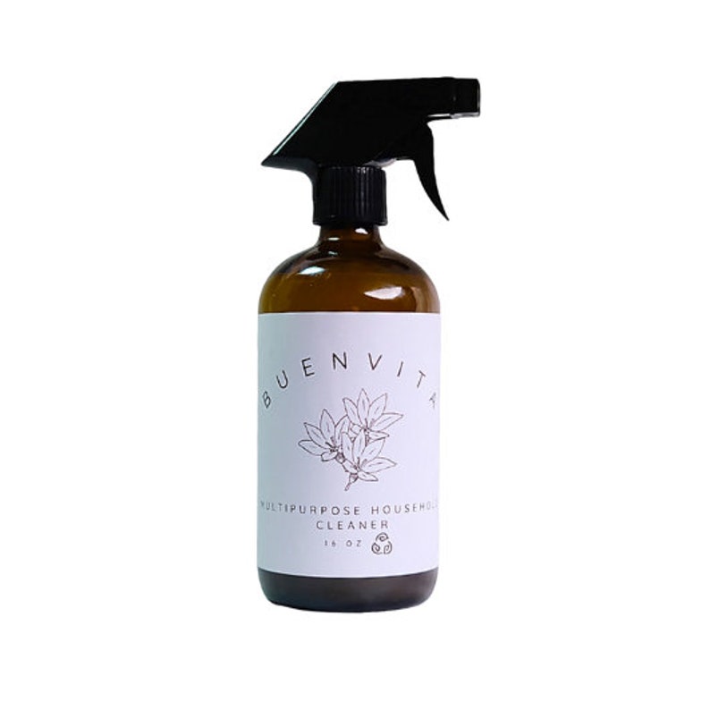 Multipurpose Household Cleaner 16 Oz Formulated with the enticing aroma of BuenVita's essential oil blend image 2