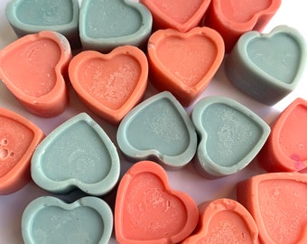 Bubblegum Scented Soy Wax Melts Heart Shaped (50g bag)