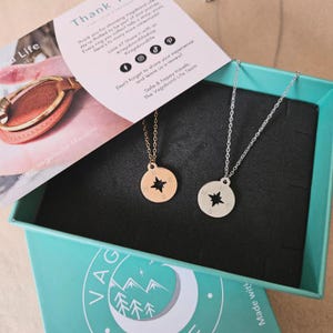 Star Compass Bracelet: Waterproof Travel Jewelry, Wanderlust Charm image 6