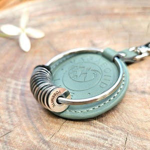 Traveler Keychain, Sage Green Travel Keyring, Travel Gift Keepsake, Travel Memories, Gift for travelers, Traveler Accessory, Travel Keychain