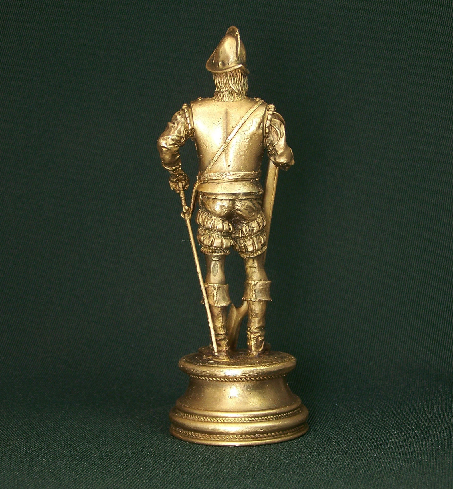 Bronze figurine Conquistador handmade sculpture Etsy