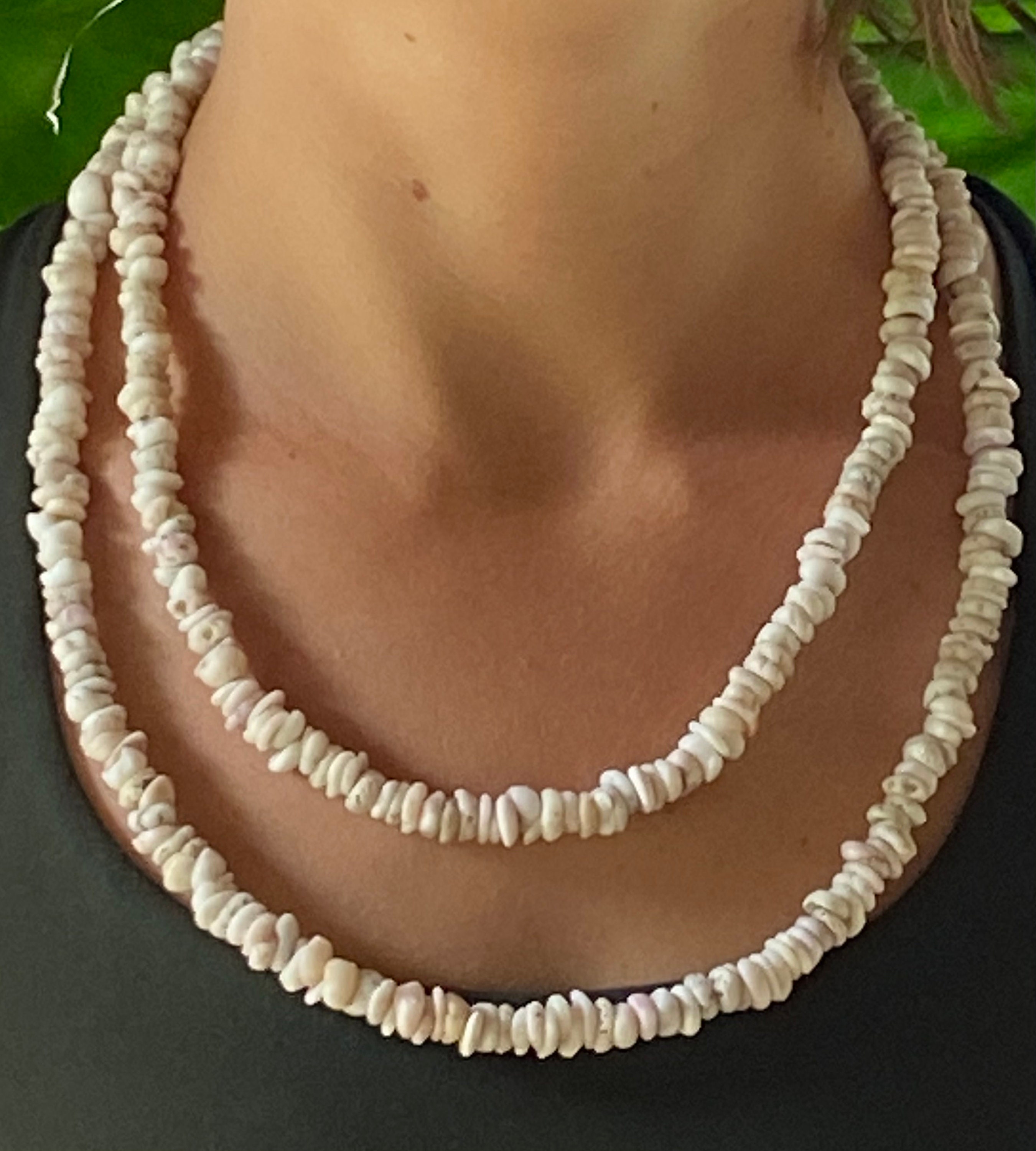 Puka Shell Necklaces | White Shell Necklace Men | Puka Shell Necklace Men -  New Fashion - Aliexpress