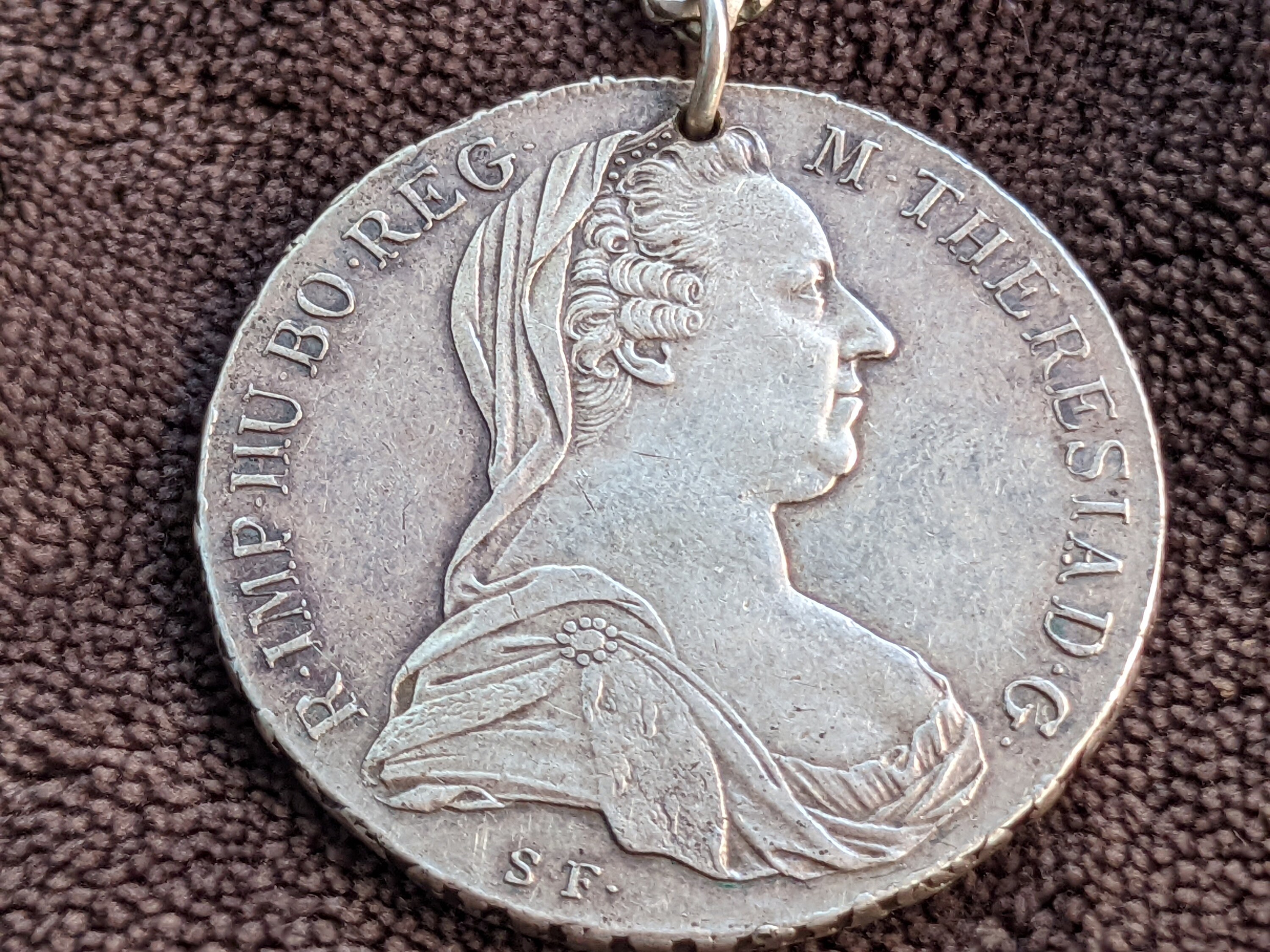 Antique 0.833 Silver Austrian Coin 1780 THALER Maria Theresa