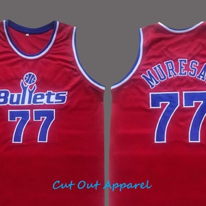 90's Gheorghe Muresan Washington Bullets Authentic NBA Jersey Size