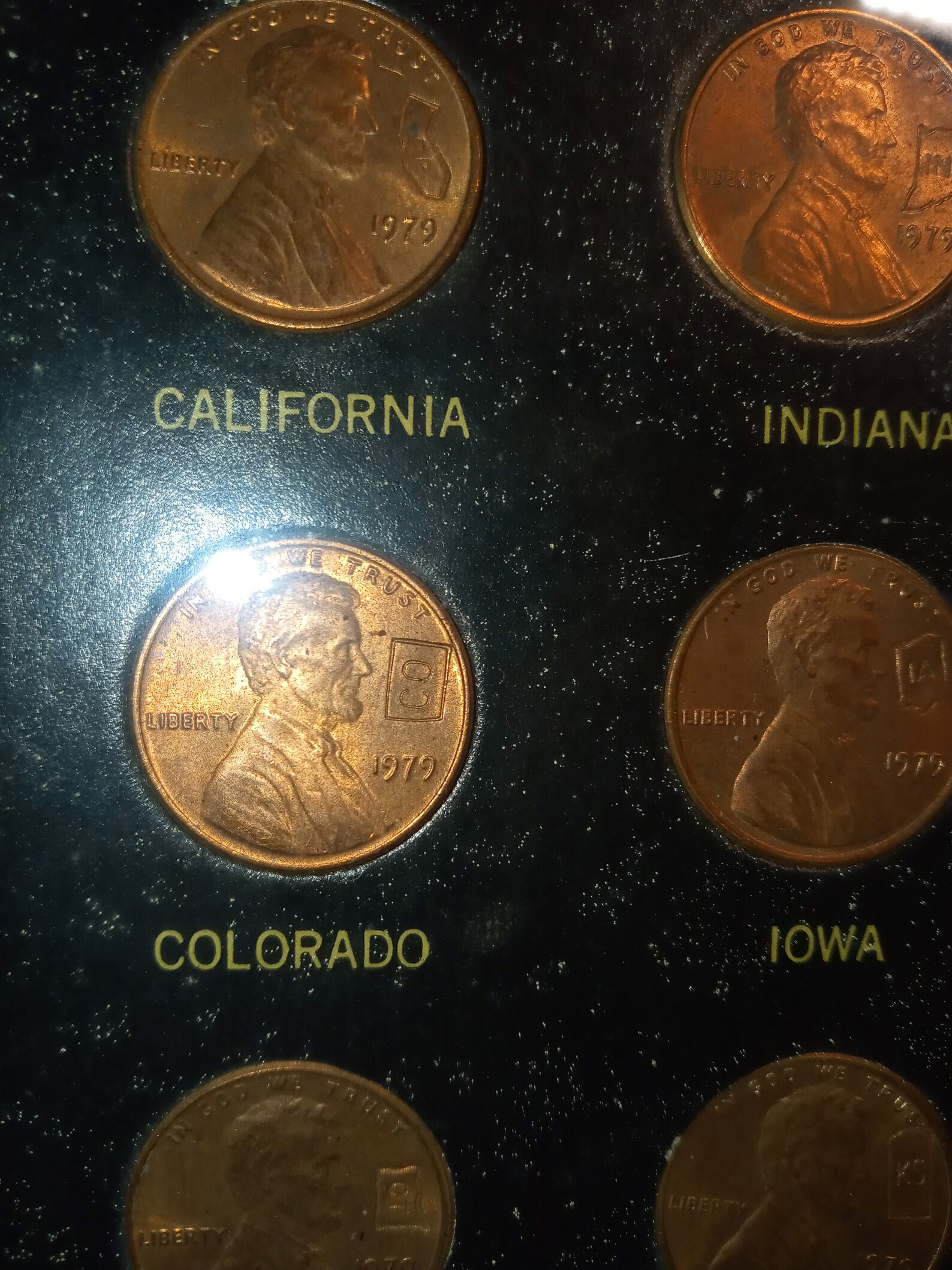 50 States Penny Set each penny is engraved with one of the 50 Etsy