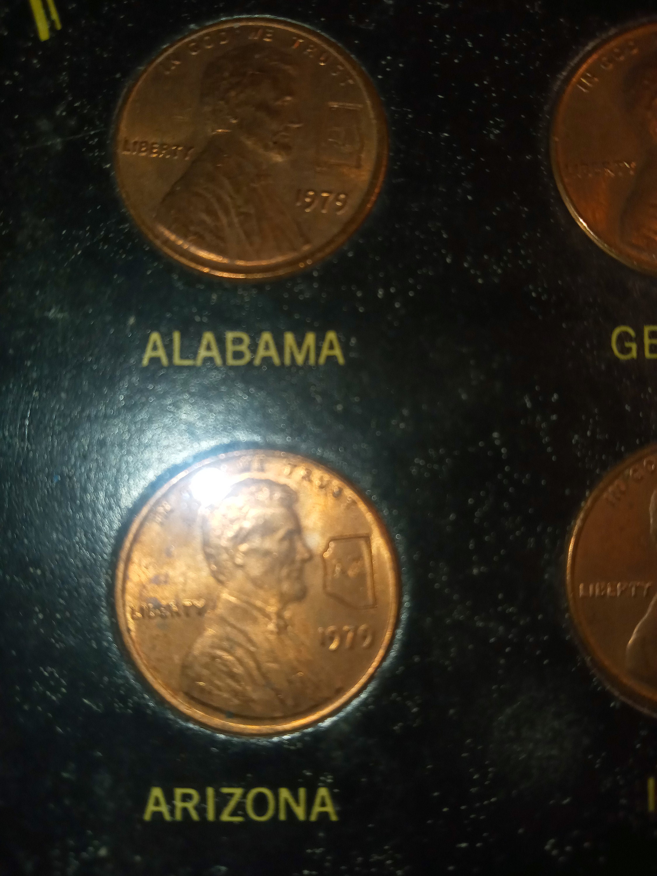 50 States Penny Set each penny is engraved with one of the 50 Etsy