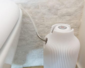 Mobiles Bidet – Weiß – Kein Handwerker – Kein Wasseranschluss – Kein Stromanschluss – Bidet für Zuhause  3L Fassungsvermögen – Aufladbar