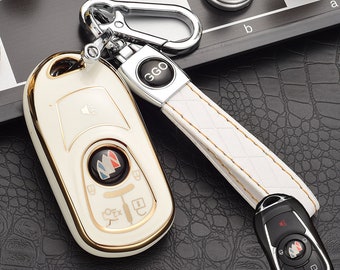 Car Key fob Cover Key case for Buick,Genuine Leather Car Smart Key Chain Keychain Holder Metal Hook and Keyring Zipper Bag Black for Cascada Enclave Envision LaCrosse Verano Accessories Car Key fob Cover Key case for Buick,Genuine Leather Car Smart Key Chain Keychain Holder Metal Hook and Keyring Zipper Bag Black for Cascada Enclave Envision LaCrosse Verano Accessories