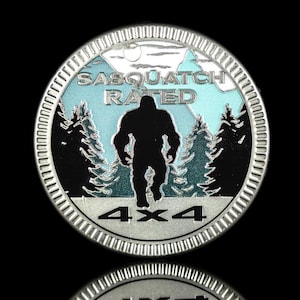 Sasquatch Rated | Metal Badge