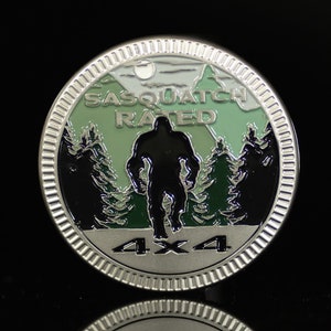 Sasquatch Rated | Metal Badge