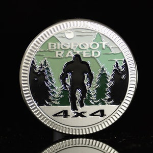 Bigfoot Rated | Metal Badge