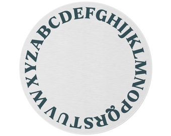 Klassenzimmer Boho Alphabet Kreis Zeit Teppich | Lerndekor | Lehrer Dekoration | Grundschule