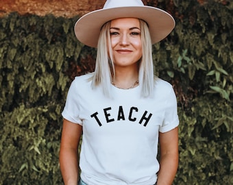 Modern Teach Shirt | Teacher Shirts