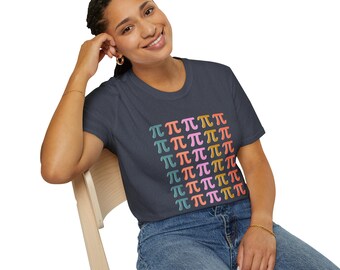 Pi Day Symbol Shirt, Math Teacher Shirt, Teacher Appreciation Gift, Math Lover Shirt, Cute Pi Day Gift, End of School Year Gift
