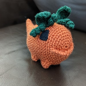 Jack o lantern monster, stuffed pumpkin, kids toy, kids monster toy, Pumpkin monster, cute pumpkin, orange monster, Bubbalub,