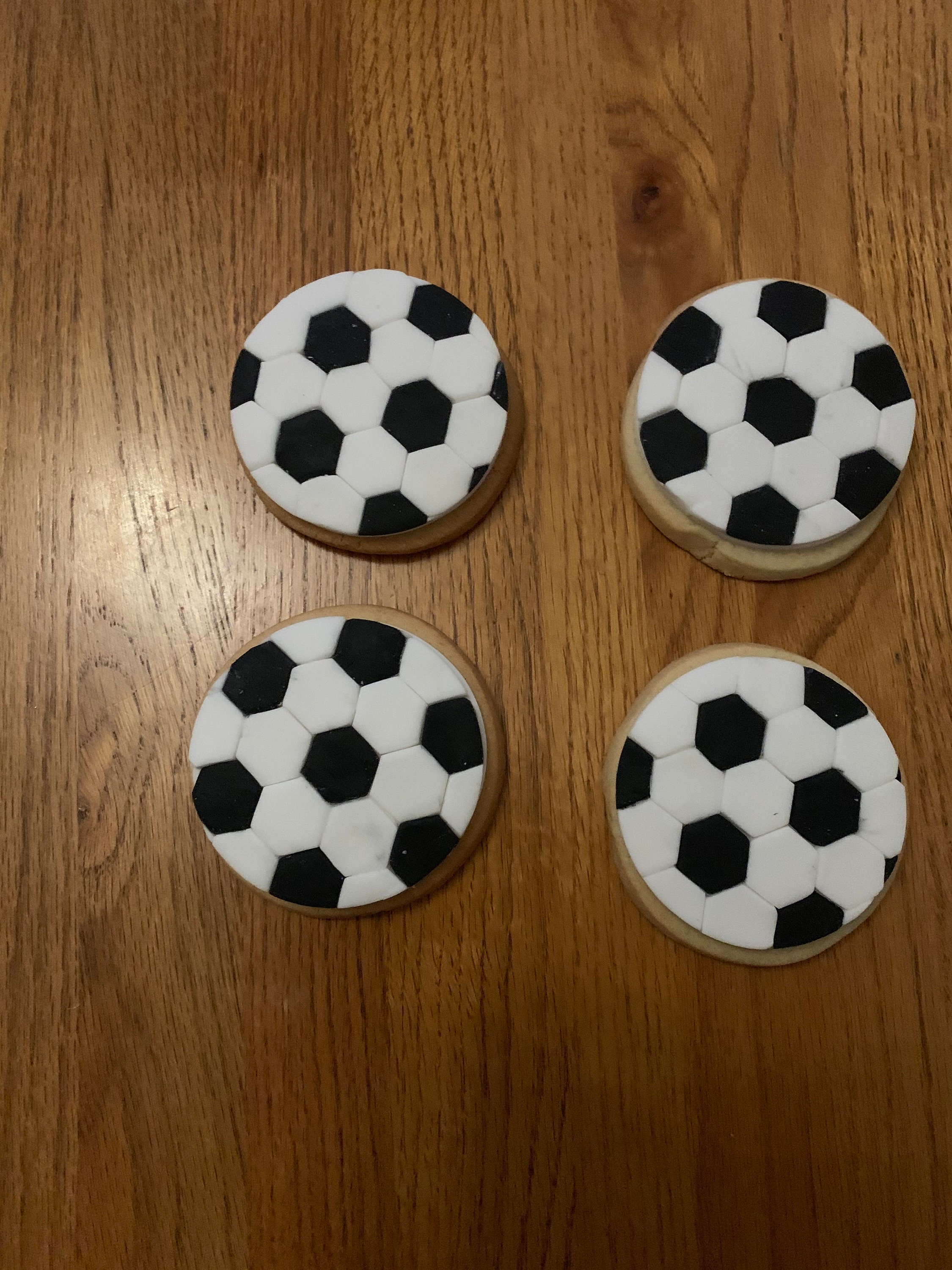 Football Biscuits Luxury Novelty Iced Biscuits/Cookies Etsy