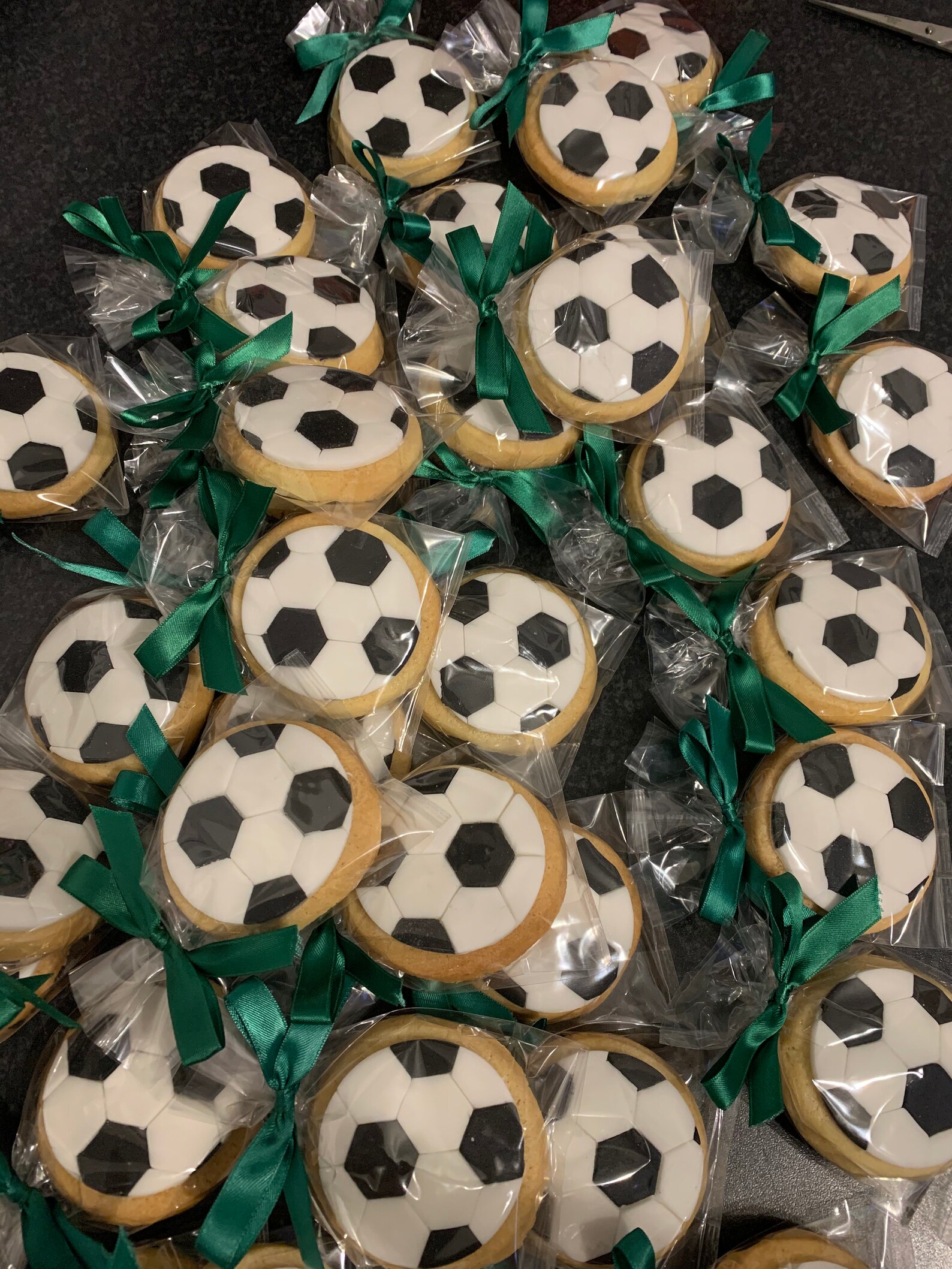 Football Biscuits Luxury Novelty Iced Biscuits/Cookies Etsy