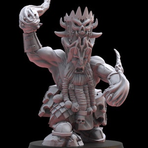 Magmhorin Slaver Fantasy Tabletop 9th Age by Lost Kingdom Miniatures Infernal Dwarves Chaos Dwarves