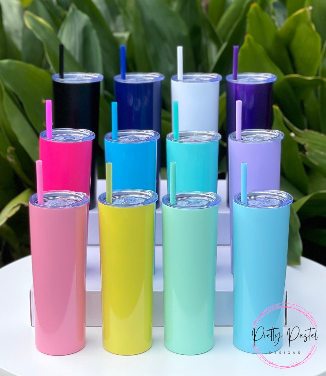 Stainless Steel Insulated Tumbler With Straw 20oz/591ml Wholesale Craft