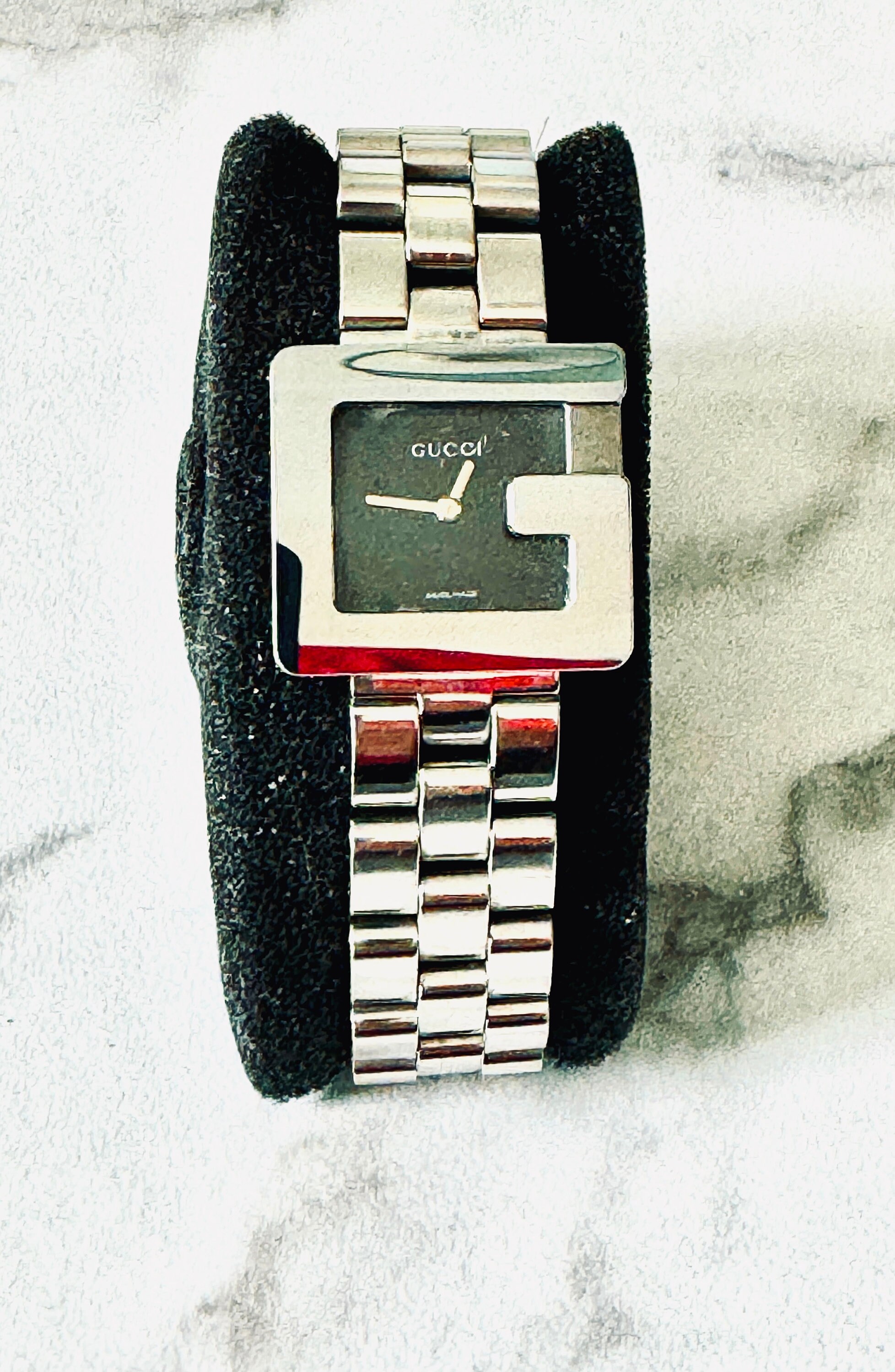 Reloj Gucci de acero inoxidable con esfera G cuadrada para mujer 3600L Cuarzo FUNCIONANDO VGC usado Etsy Mexico