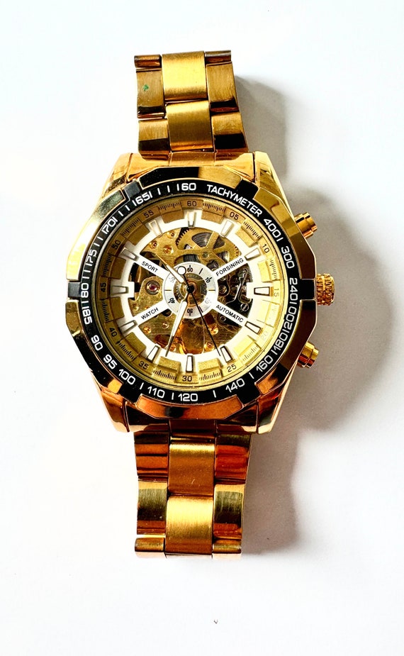Forsining  Mens Skeleton Automatic Mechanical Wat… - image 10