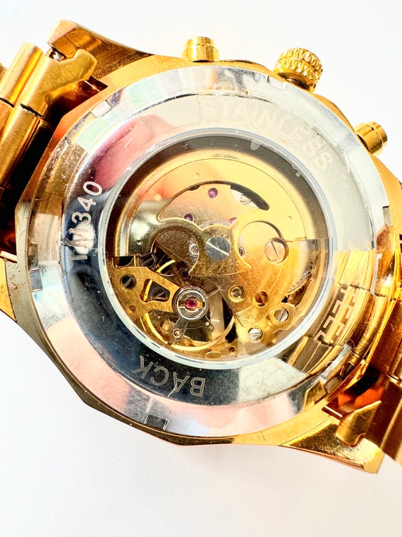 Forsining  Mens Skeleton Automatic Mechanical Wat… - image 9