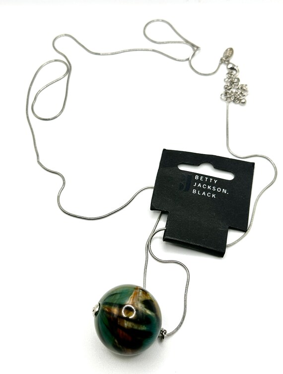 Betty jackson black necklace hot sale