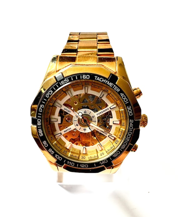 Forsining  Mens Skeleton Automatic Mechanical Wat… - image 2