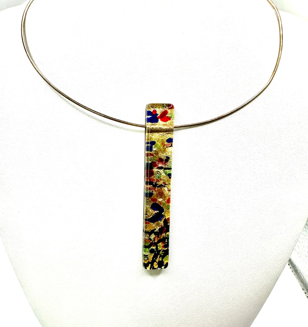 Vintage Ladies Danish Rolled Gold Wire Neck Collar With Etsy