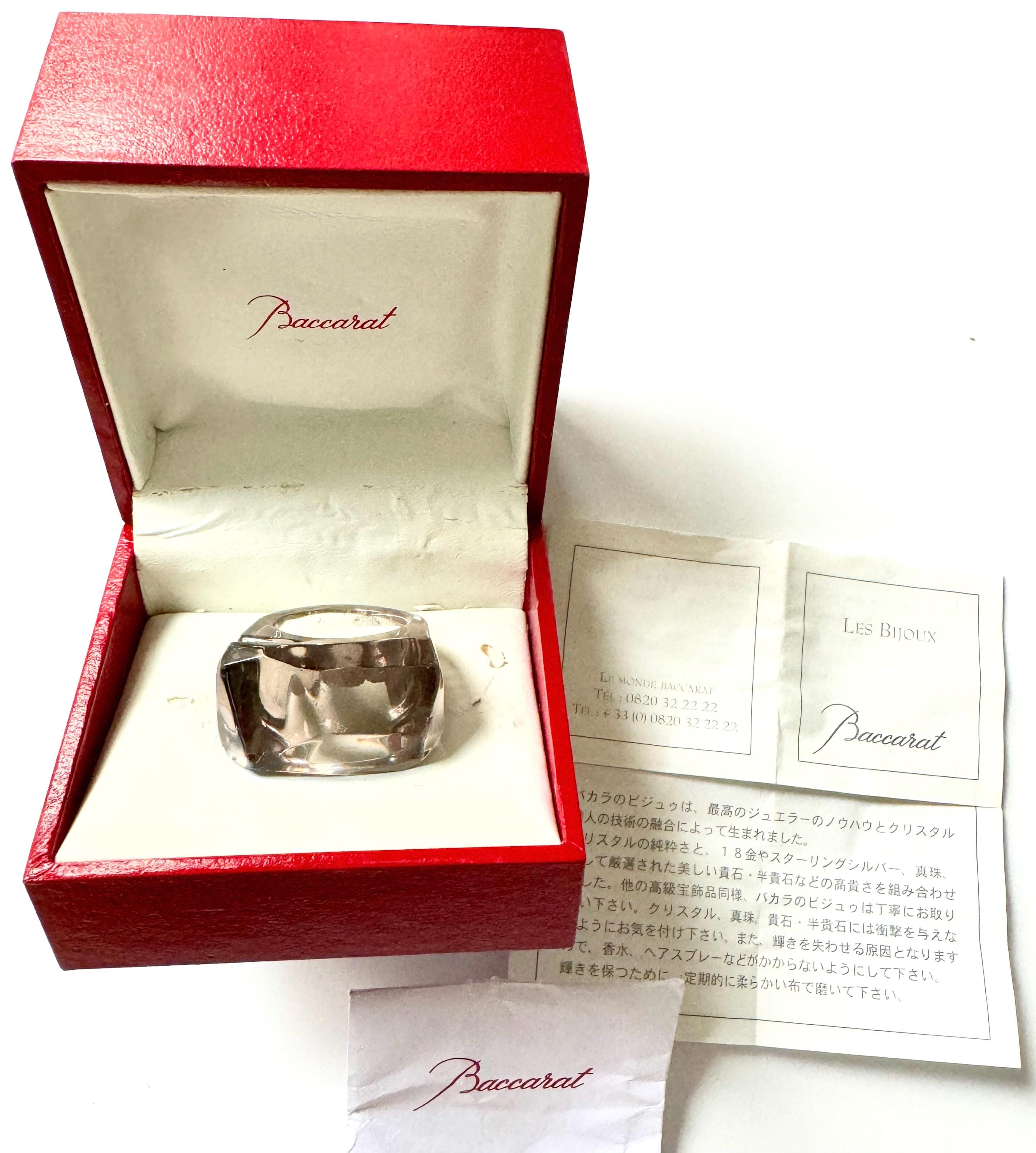Baccarat Ring - Etsy