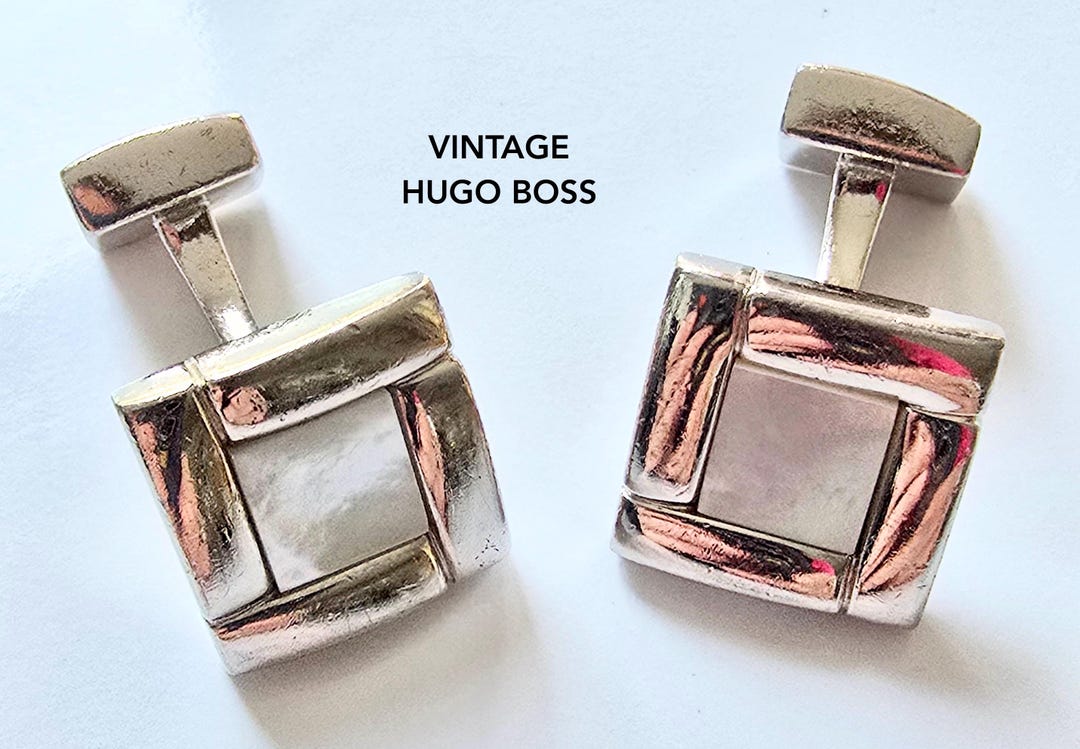Boutons De Manchette HUGO – Élégance Signature Pour Homme