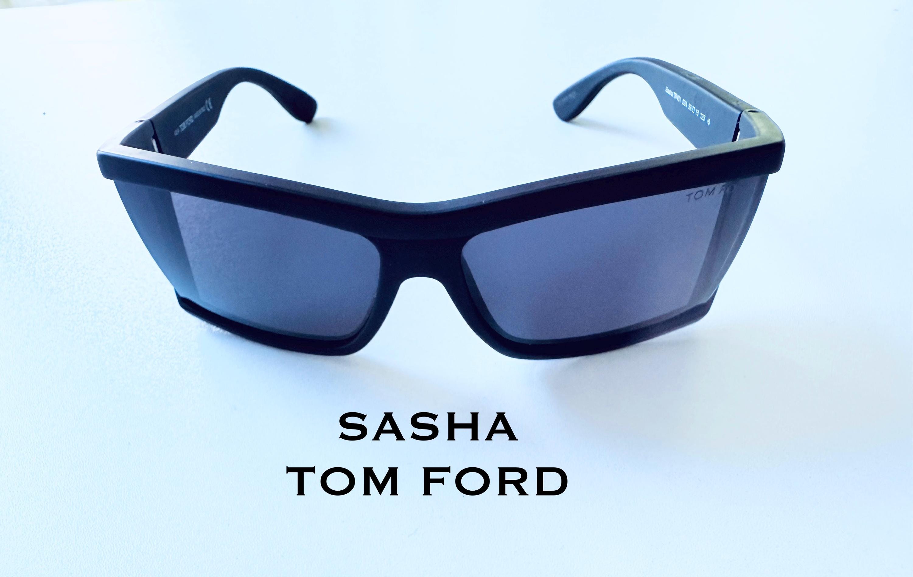 Tom Ford Sasha FT0401 02A Matte Black Square Sunglasses W  display picture 1